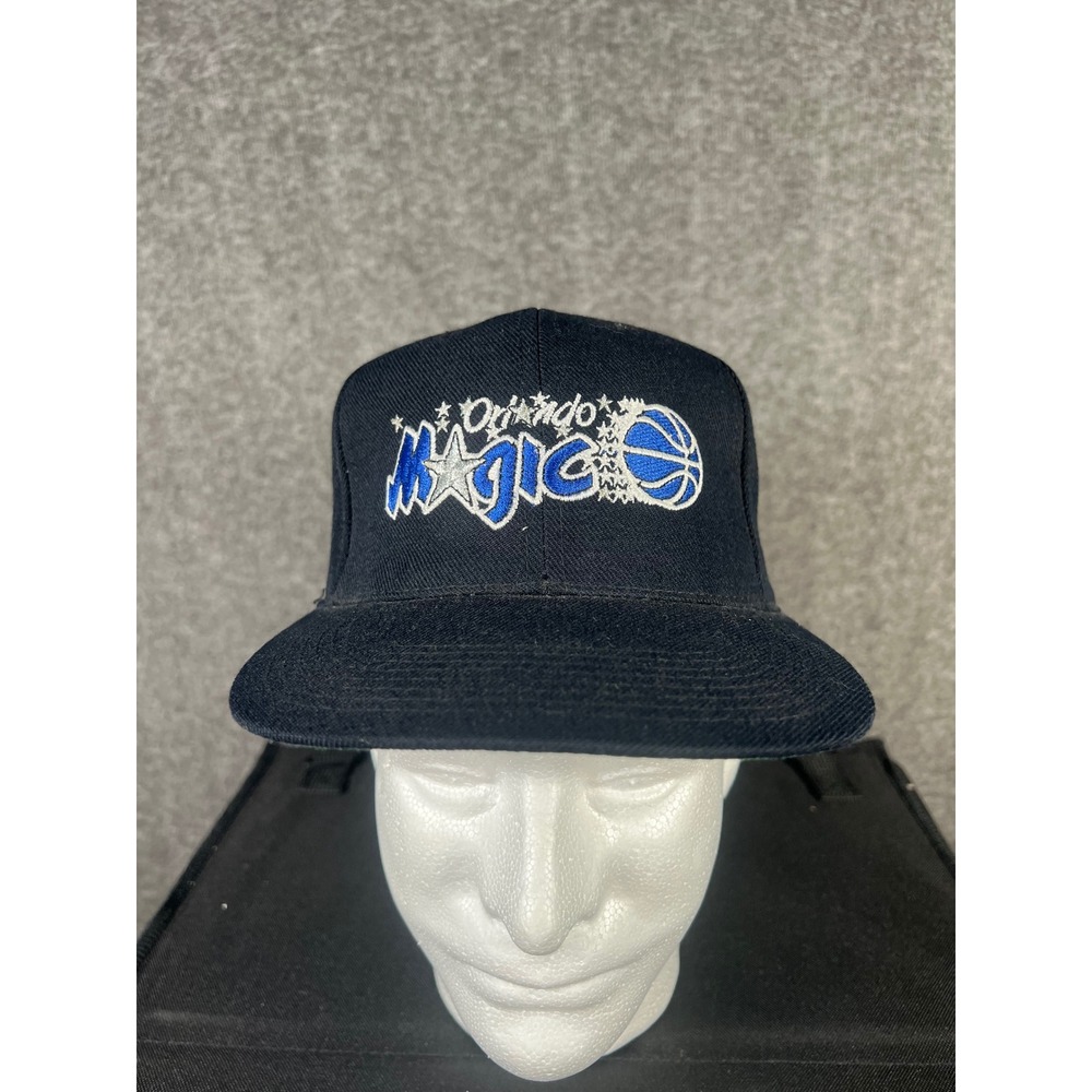 Vintage 90s Sports Specialties NBA Orlando Magic Snapback Hat Black Green Brim